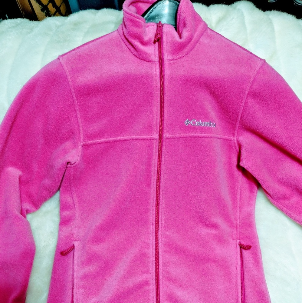 Like New Columbia Full Zip Fleece Jacket